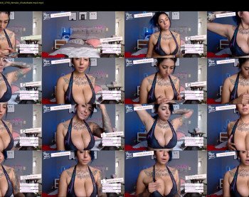 tattoo_ninja_kitty — 5 minute Chaturbate female cam show recording, 480p, Jul 24, 2019