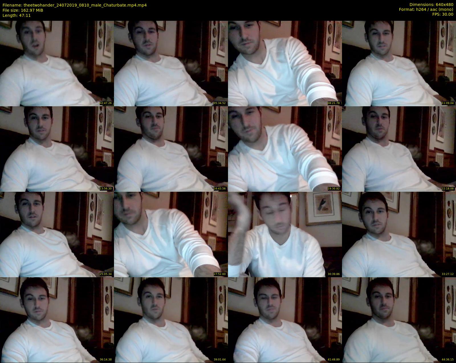 theetwohander — 48 minute Chaturbate male cam show recording, 480p, Jul 24, 2019