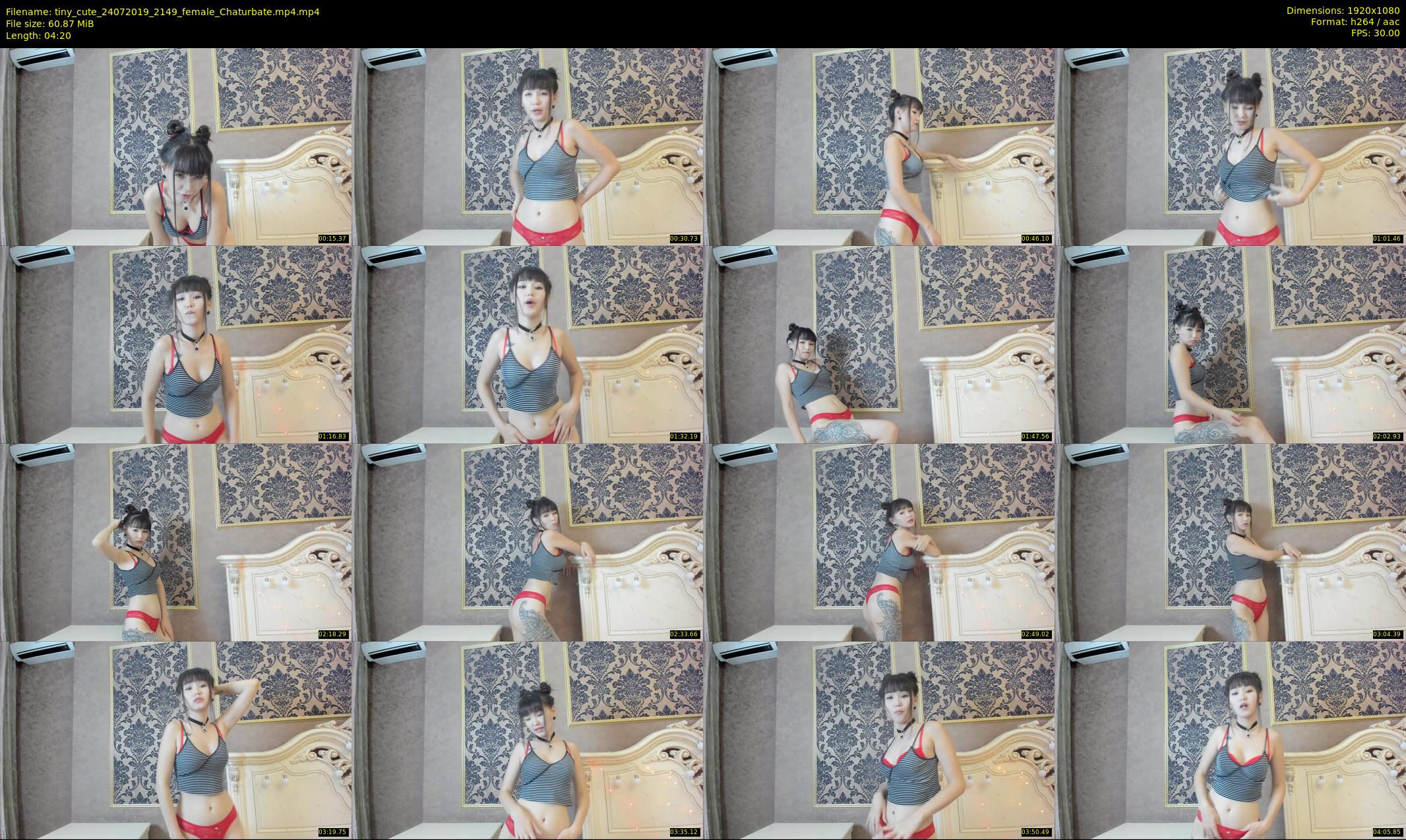 tiny_cute — 5 minute Chaturbate female cam show recording, 1080p, Jul 24, 2019