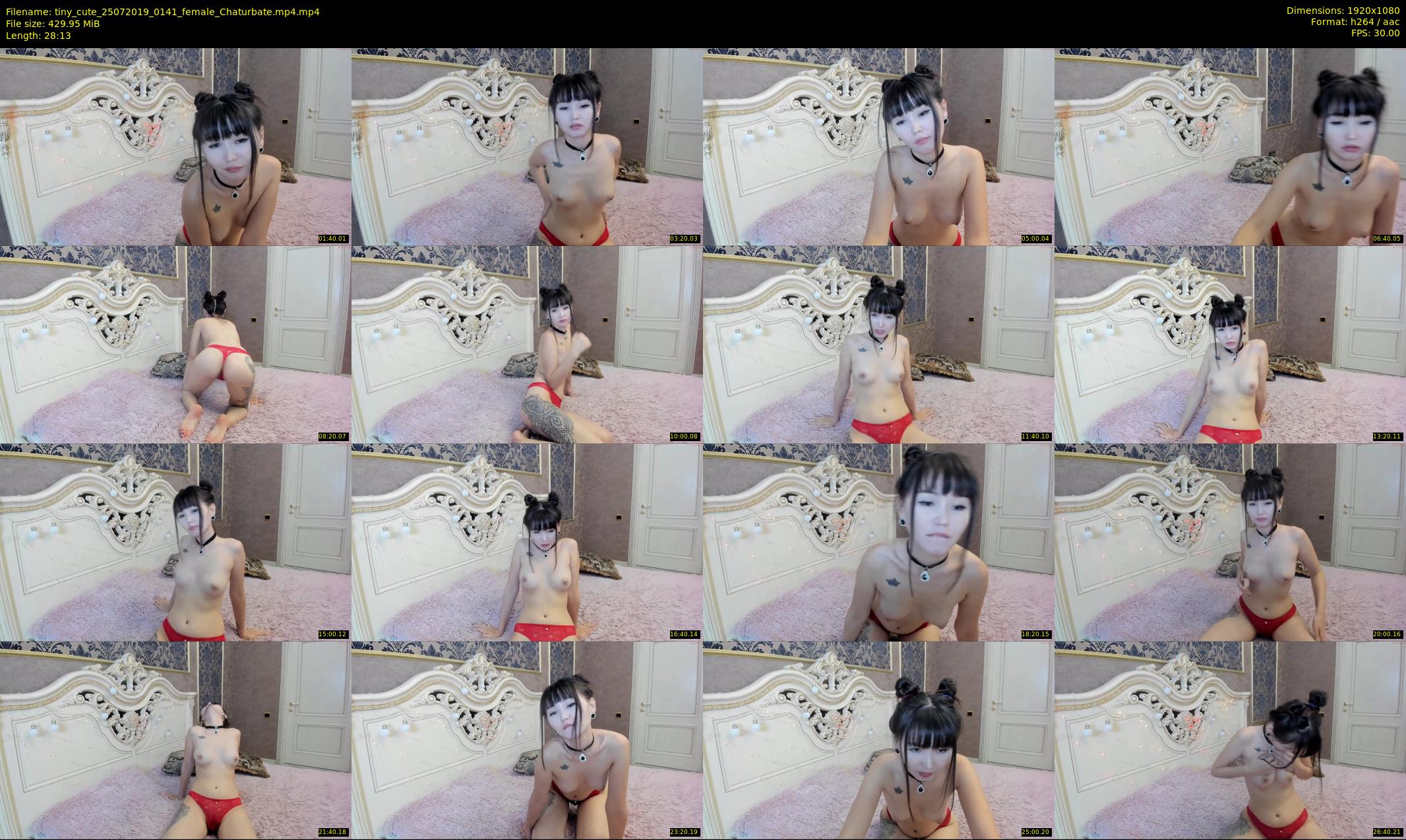 tiny_cute — 29 minute Chaturbate female cam show recording, 1080p, Jul 25, 2019