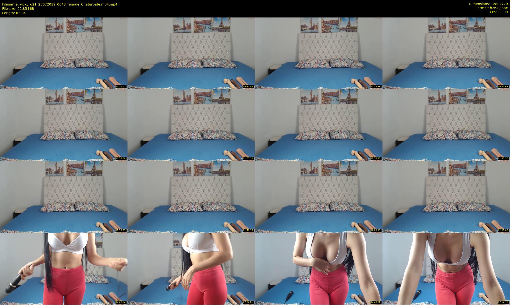 vicky_g21 — 4 minute Chaturbate female cam show recording, 720p, Jul 25, 2019