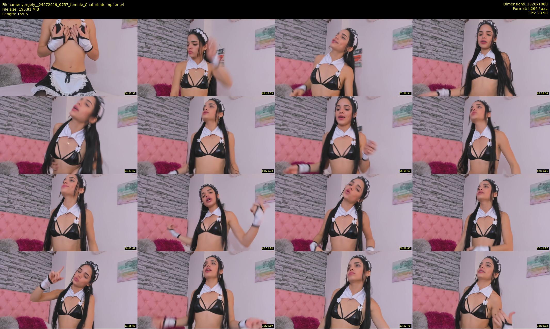 yorgely_ — 16 minute Chaturbate female cam show recording, 1080p, Jul 24, 2019