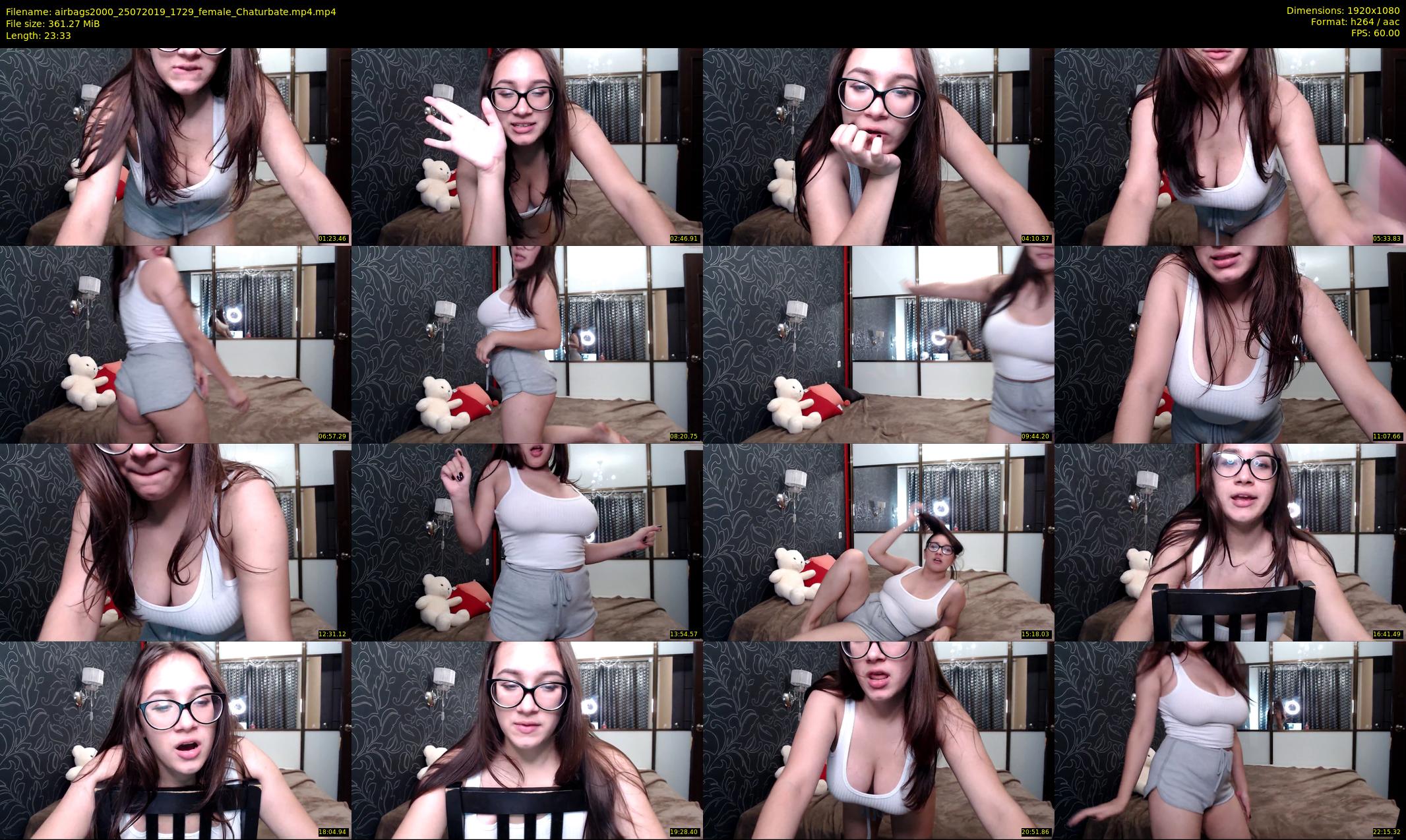 airbags2000 — 24 minute Chaturbate female cam show recording, 1080p, Jul 25, 2019