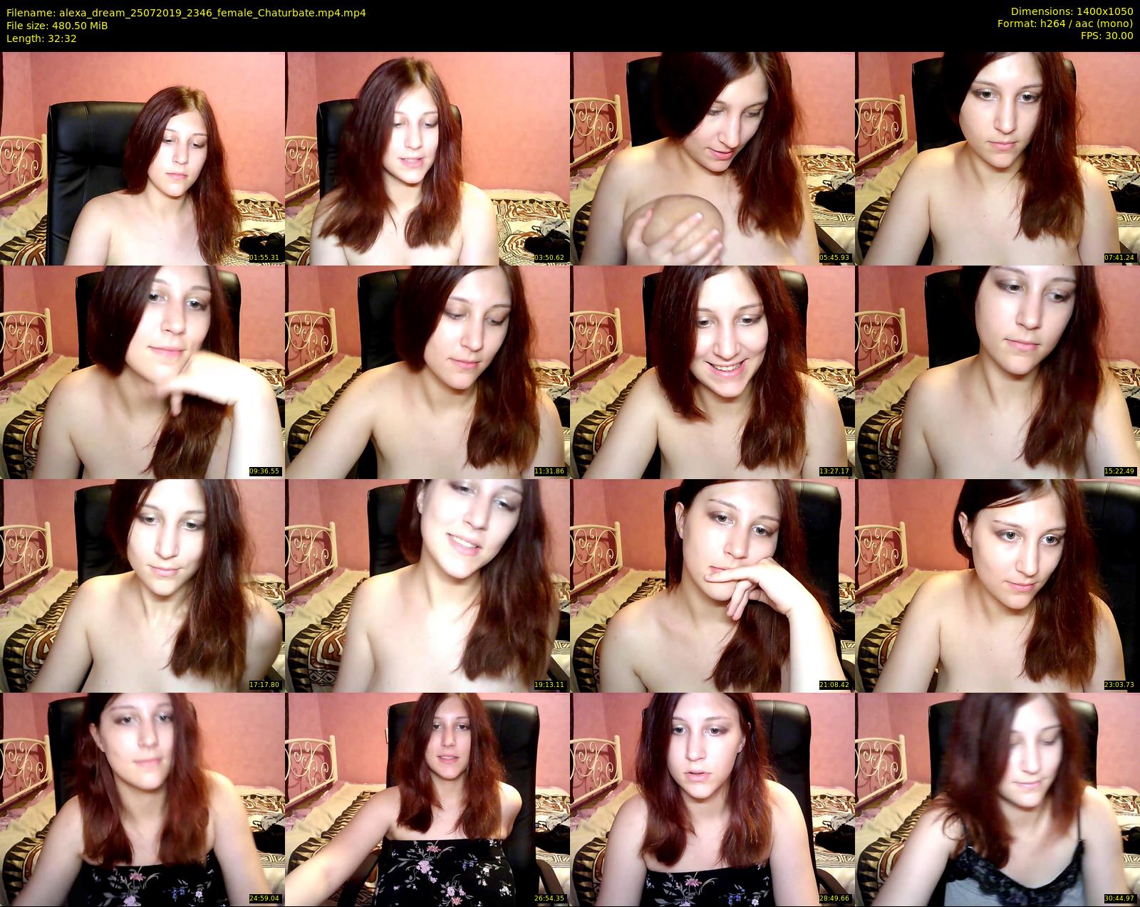 alexa_dream — 33 minute Chaturbate female cam show recording, 720p, Jul 25, 2019