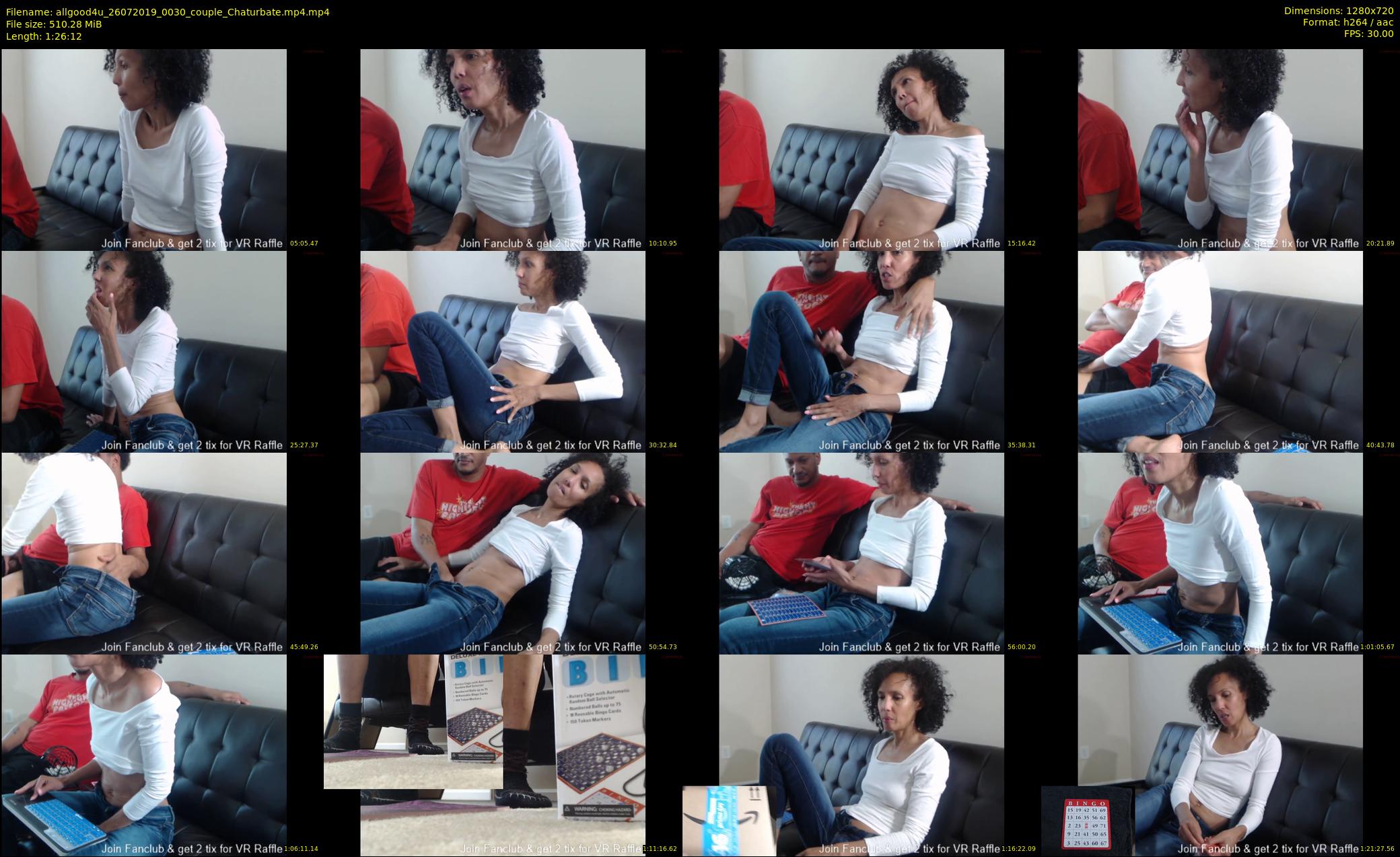 allgood4u — 87 minute Chaturbate couple cam show recording, 720p, Jul 26, 2019