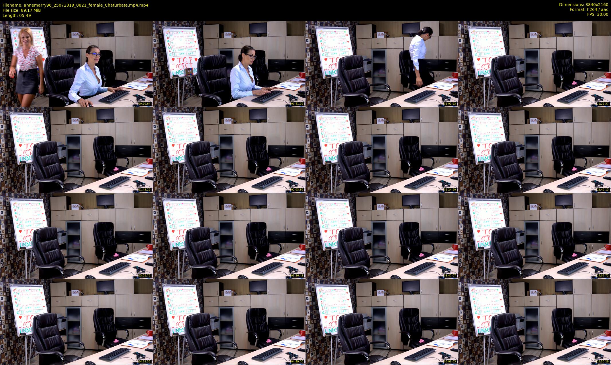 annemarry96 — 6 minute Chaturbate female cam show recording, 4K, Jul 25, 2019