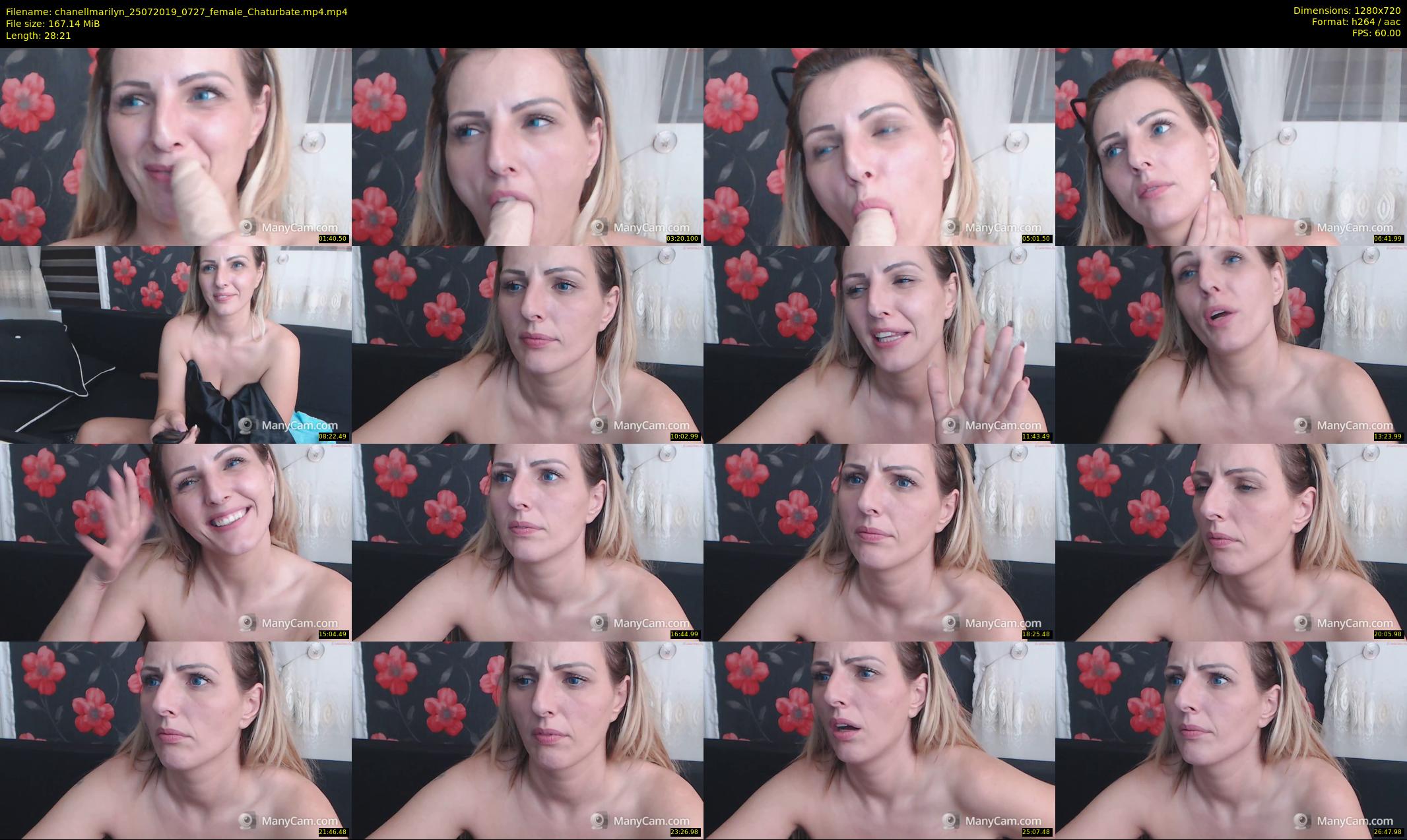 chanellmarilyn — 29 minute Chaturbate female cam show recording, 720p, Jul 25, 2019