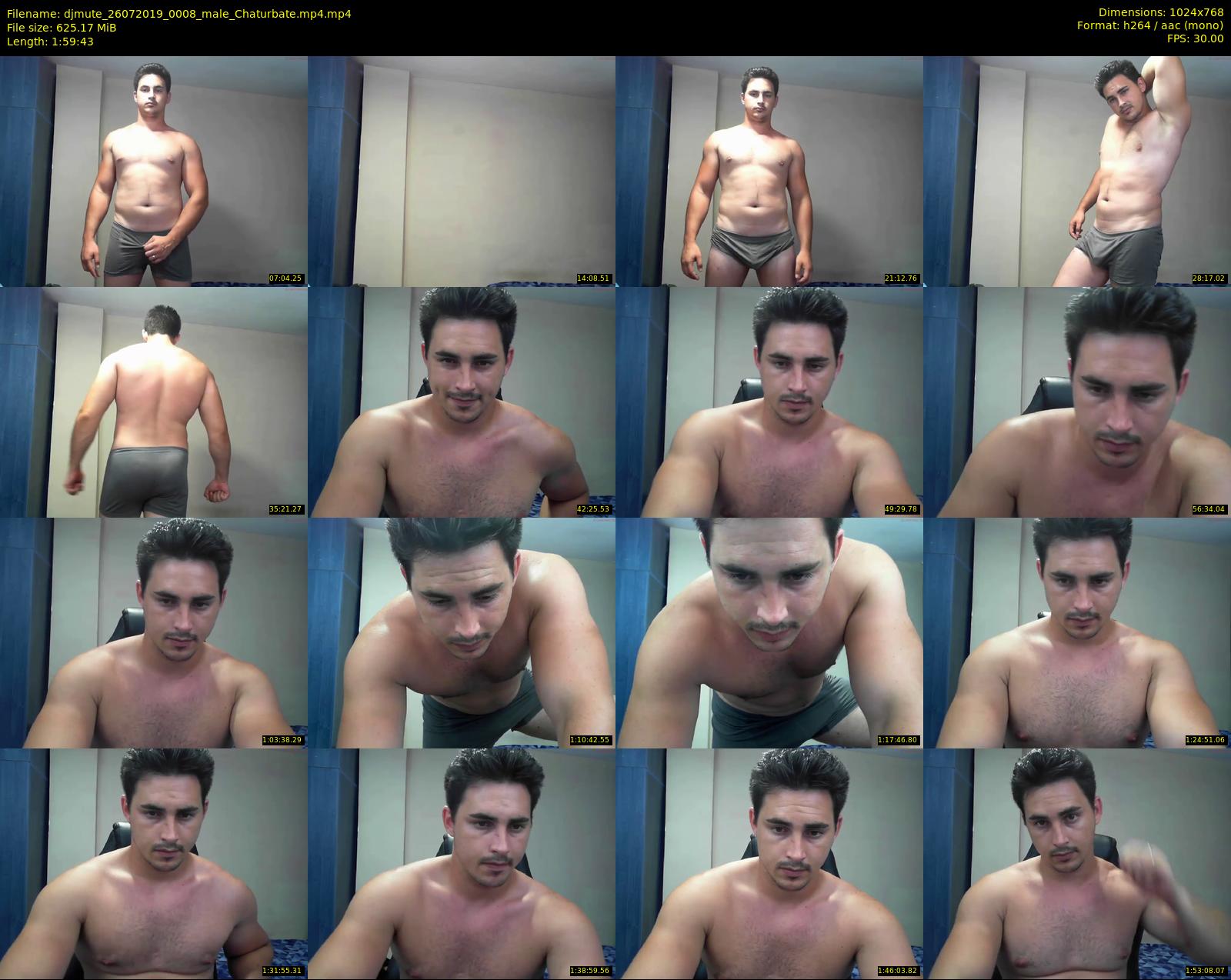 djmute — 120 minute Chaturbate male cam show recording, 720p, Jul 26, 2019