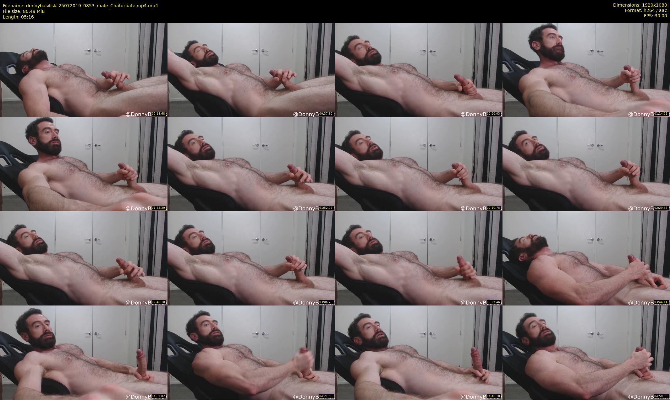 donnybasilisk — 6 minute Chaturbate male cam show recording, 1080p, Jul 25, 2019