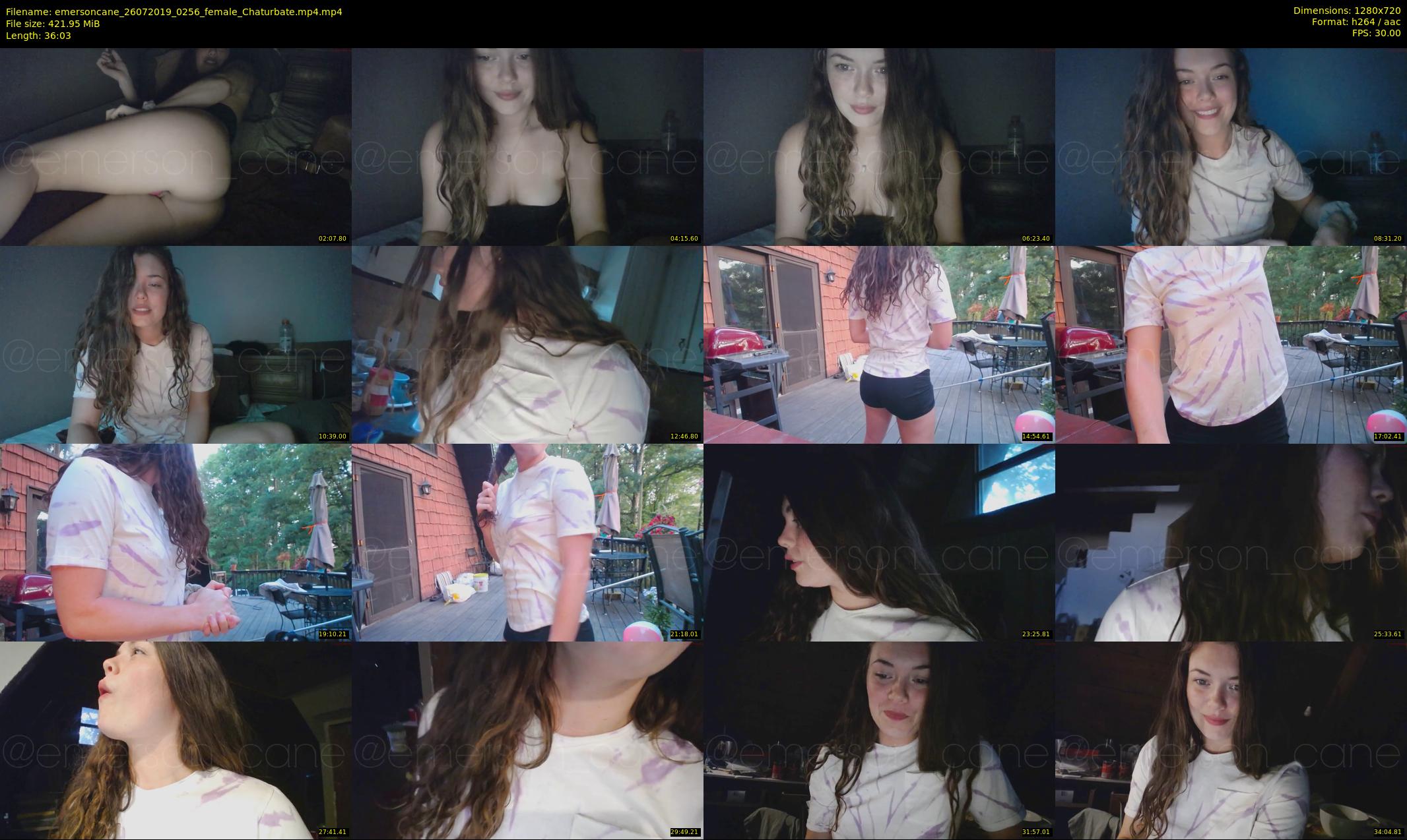 emersoncane — 37 minute Chaturbate female cam show recording, 720p, Jul 26, 2019