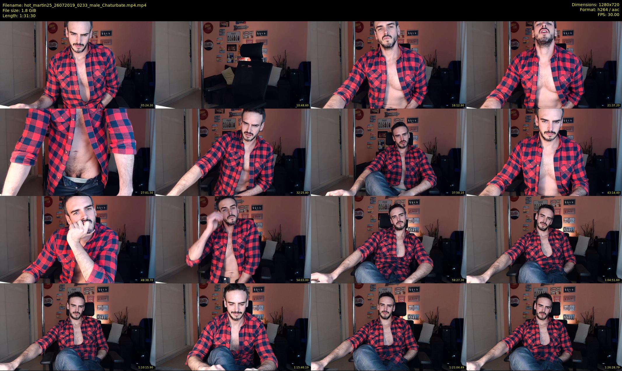 hot_martin25 — 92 minute Chaturbate male cam show recording, 720p, Jul 26, 2019