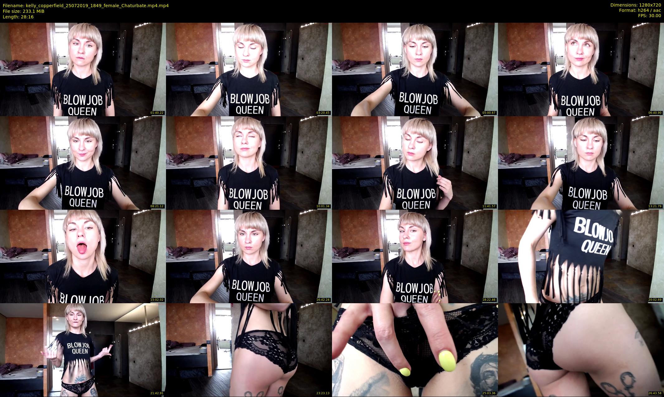 kelly_copperfield — 29 minute Chaturbate female cam show recording, 720p, Jul 25, 2019