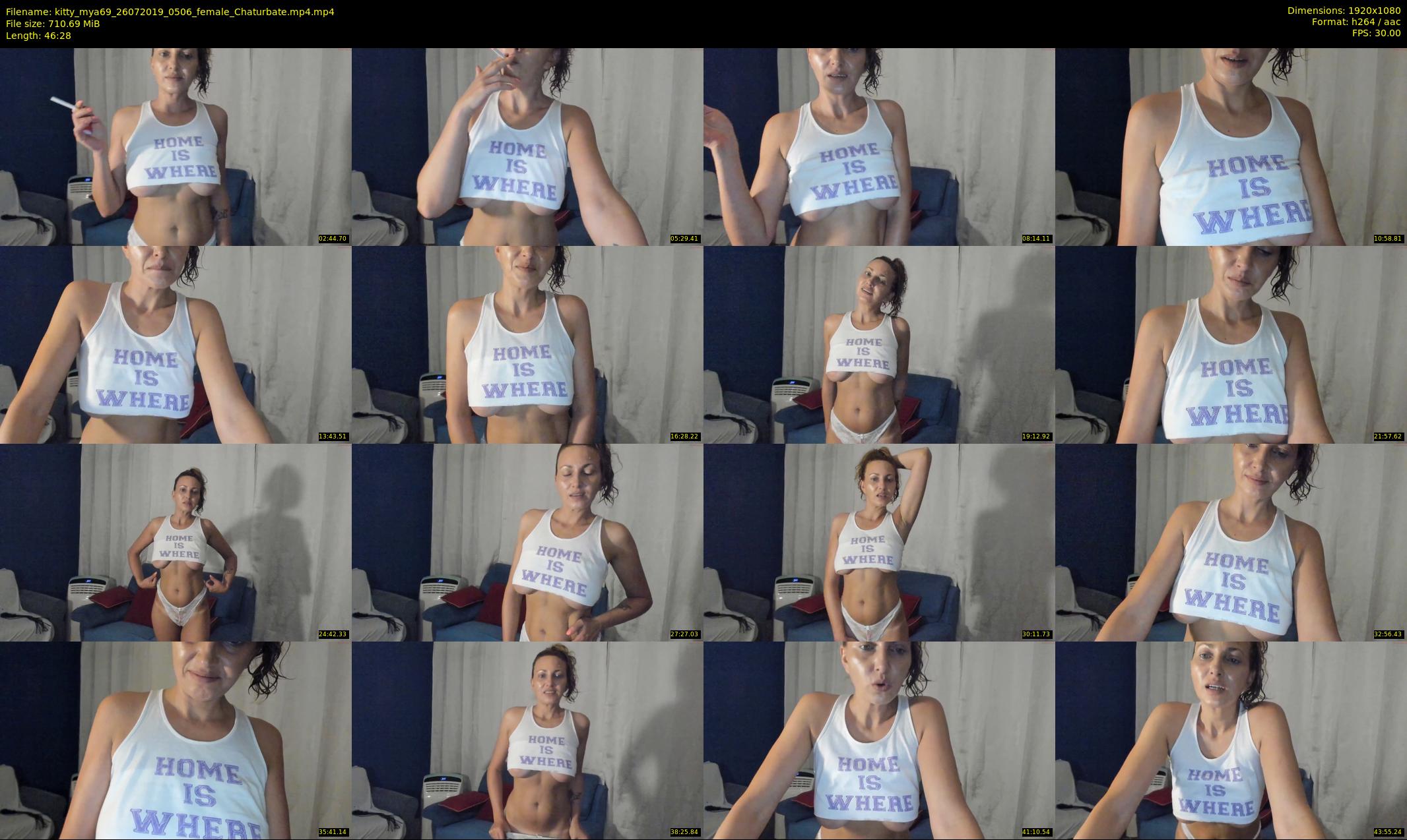 kitty_mya69 — 47 minute Chaturbate female cam show recording, 1080p, Jul 26, 2019