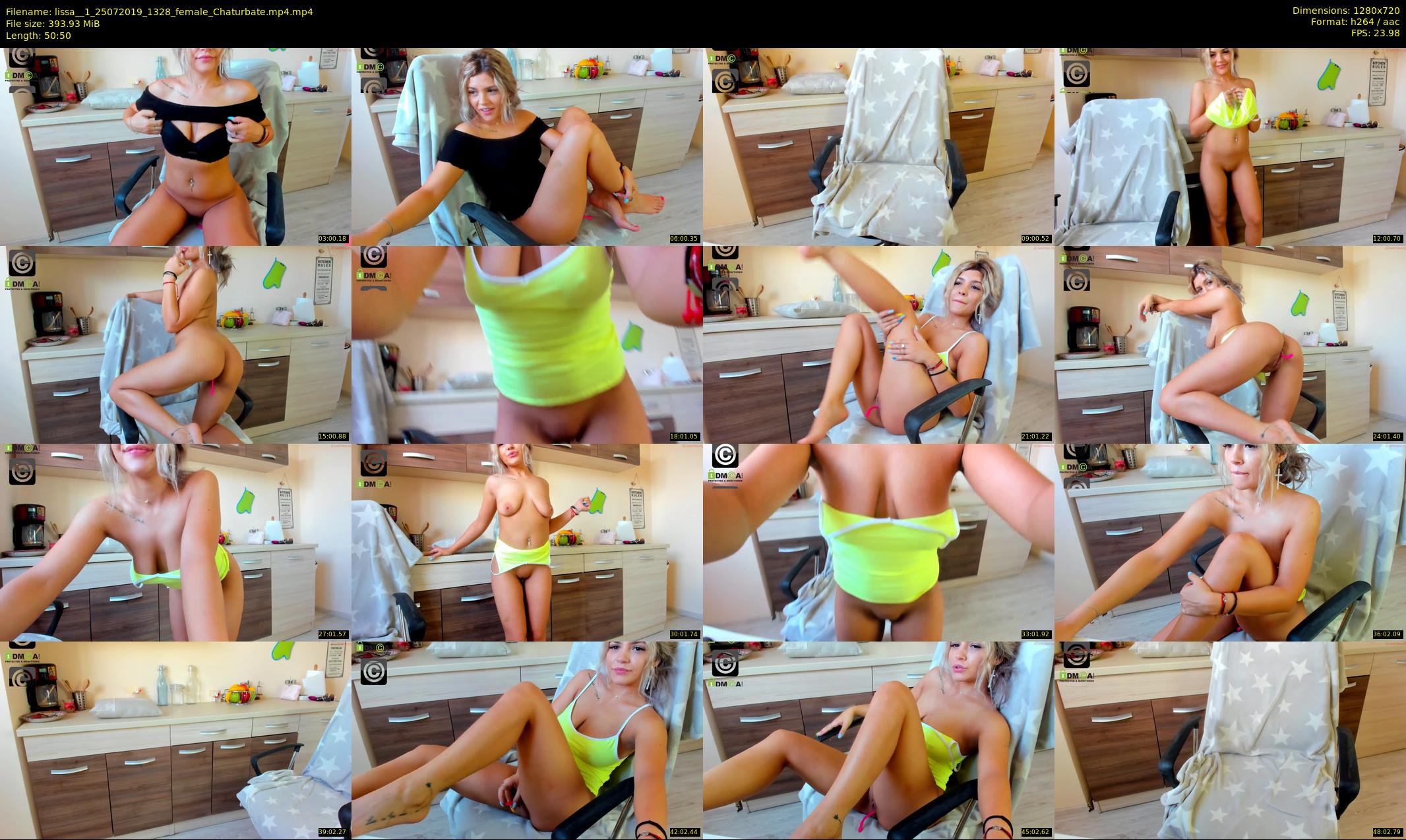 lissa__1 — 51 minute Chaturbate female cam show recording, 720p, Jul 25, 2019
