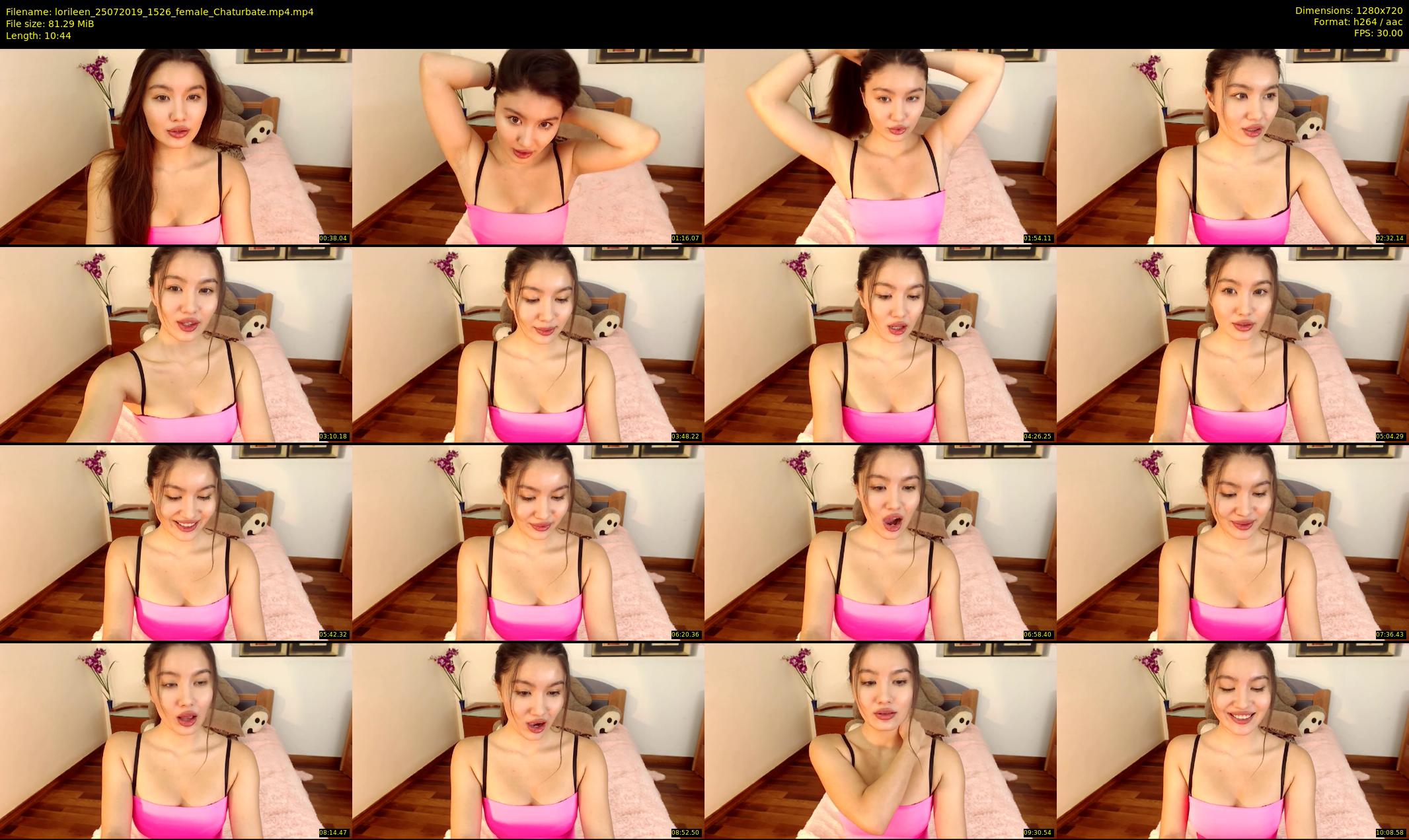 lorileen — 11 minute Chaturbate female cam show recording, 720p, Jul 25, 2019