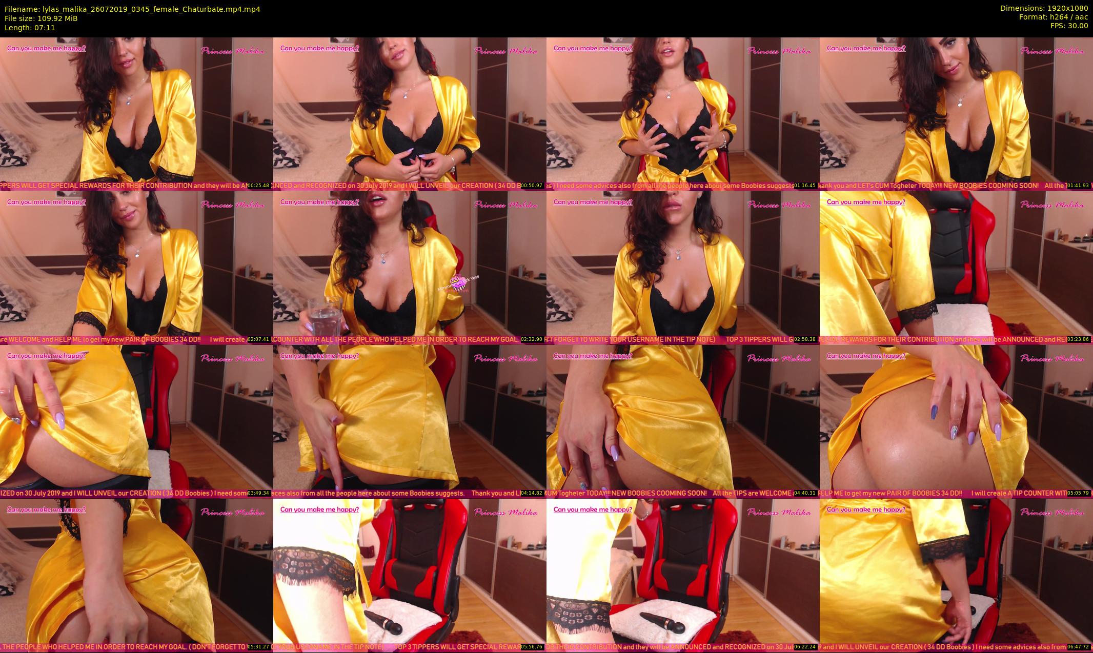 lylas_malika — 8 minute Chaturbate female cam show recording, 1080p, Jul 26, 2019