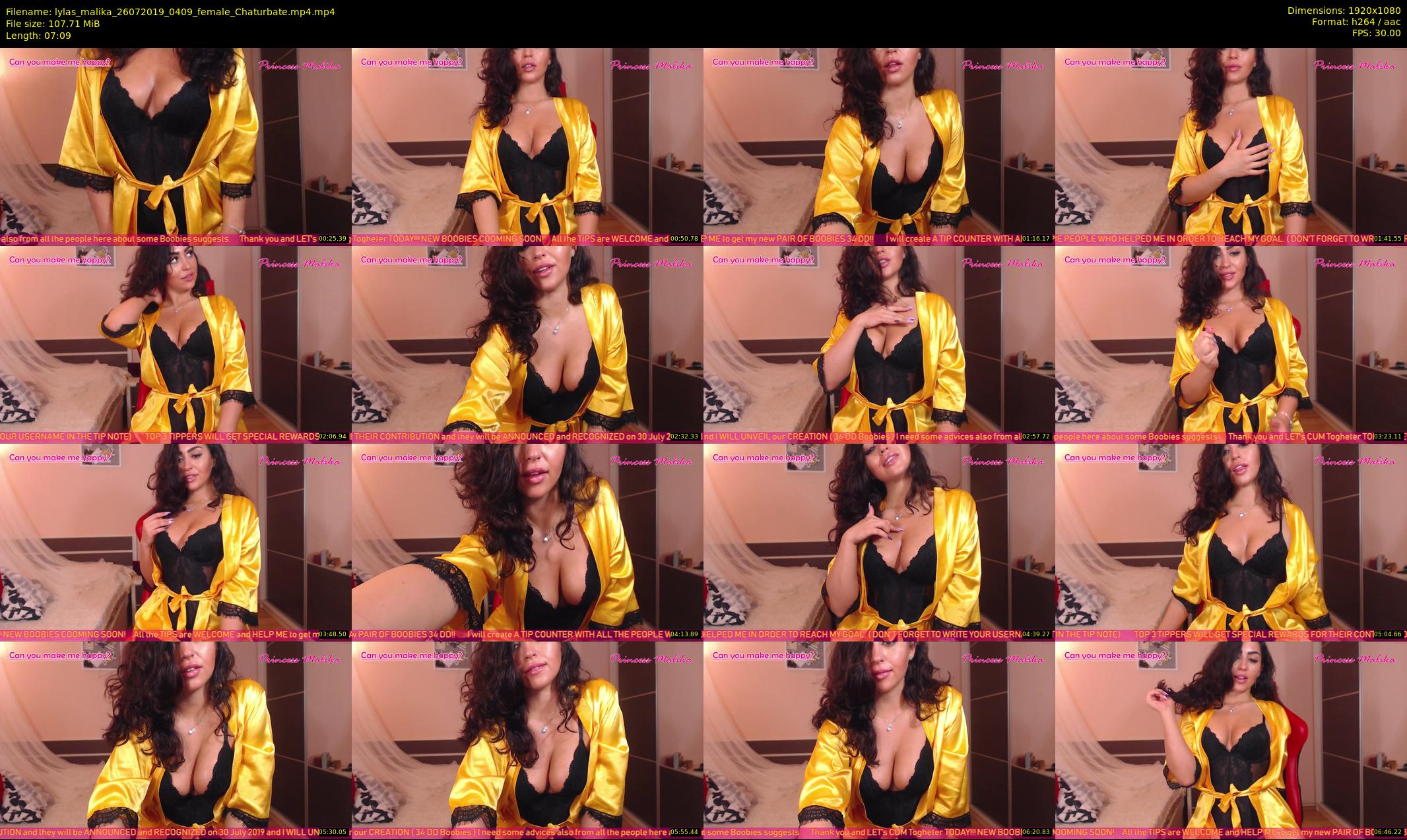 lylas_malika — 8 minute Chaturbate female cam show recording, 1080p, Jul 26, 2019