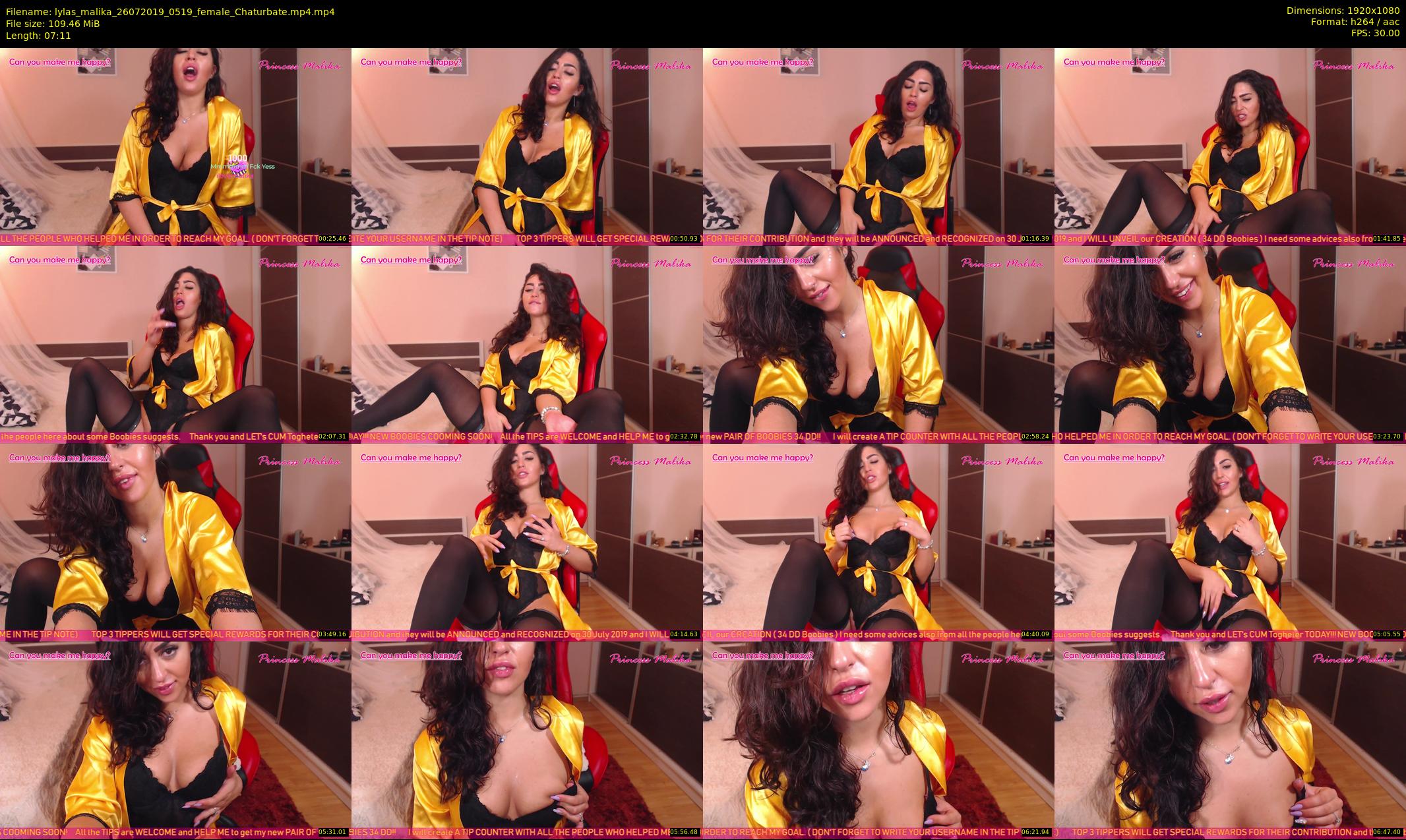 lylas_malika — 8 minute Chaturbate female cam show recording, 1080p, Jul 26, 2019