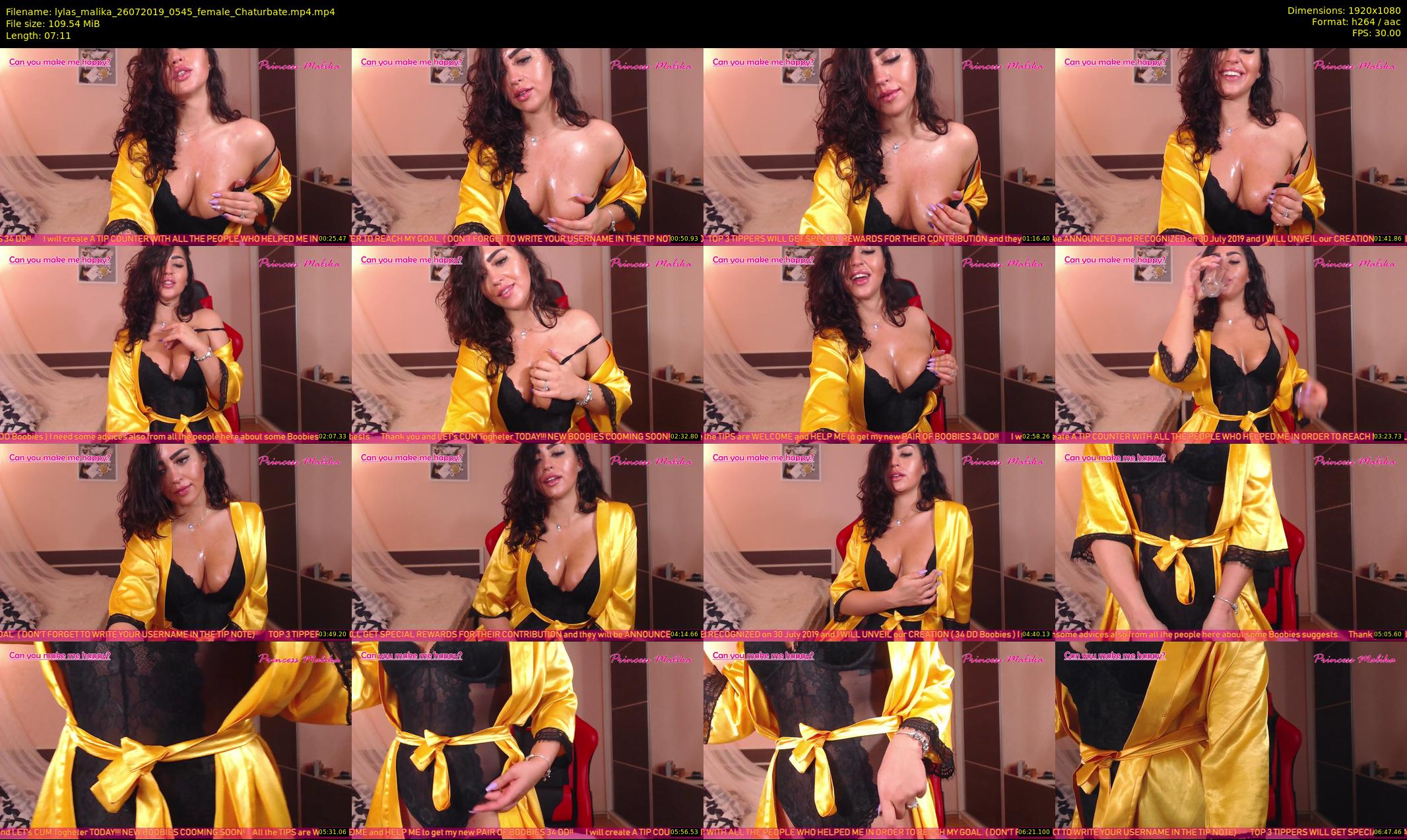 lylas_malika — 8 minute Chaturbate female cam show recording, 1080p, Jul 26, 2019