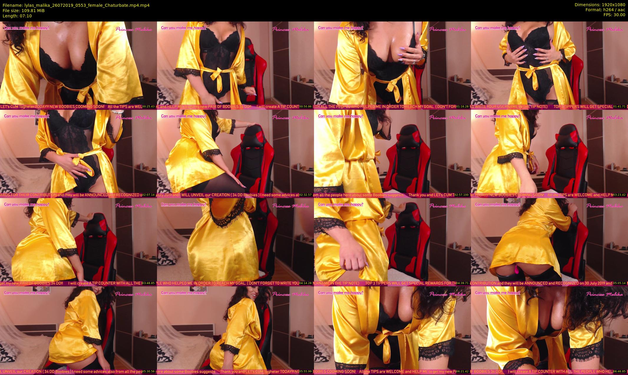 lylas_malika — 8 minute Chaturbate female cam show recording, 1080p, Jul 26, 2019
