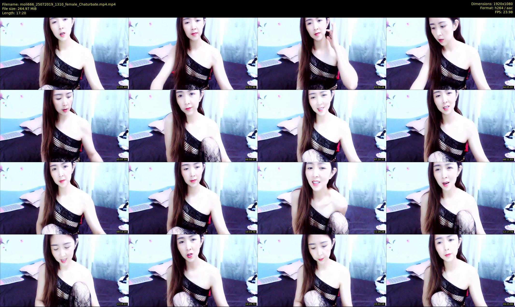 moli666 — 18 minute Chaturbate female cam show recording, 1080p, Jul 25, 2019