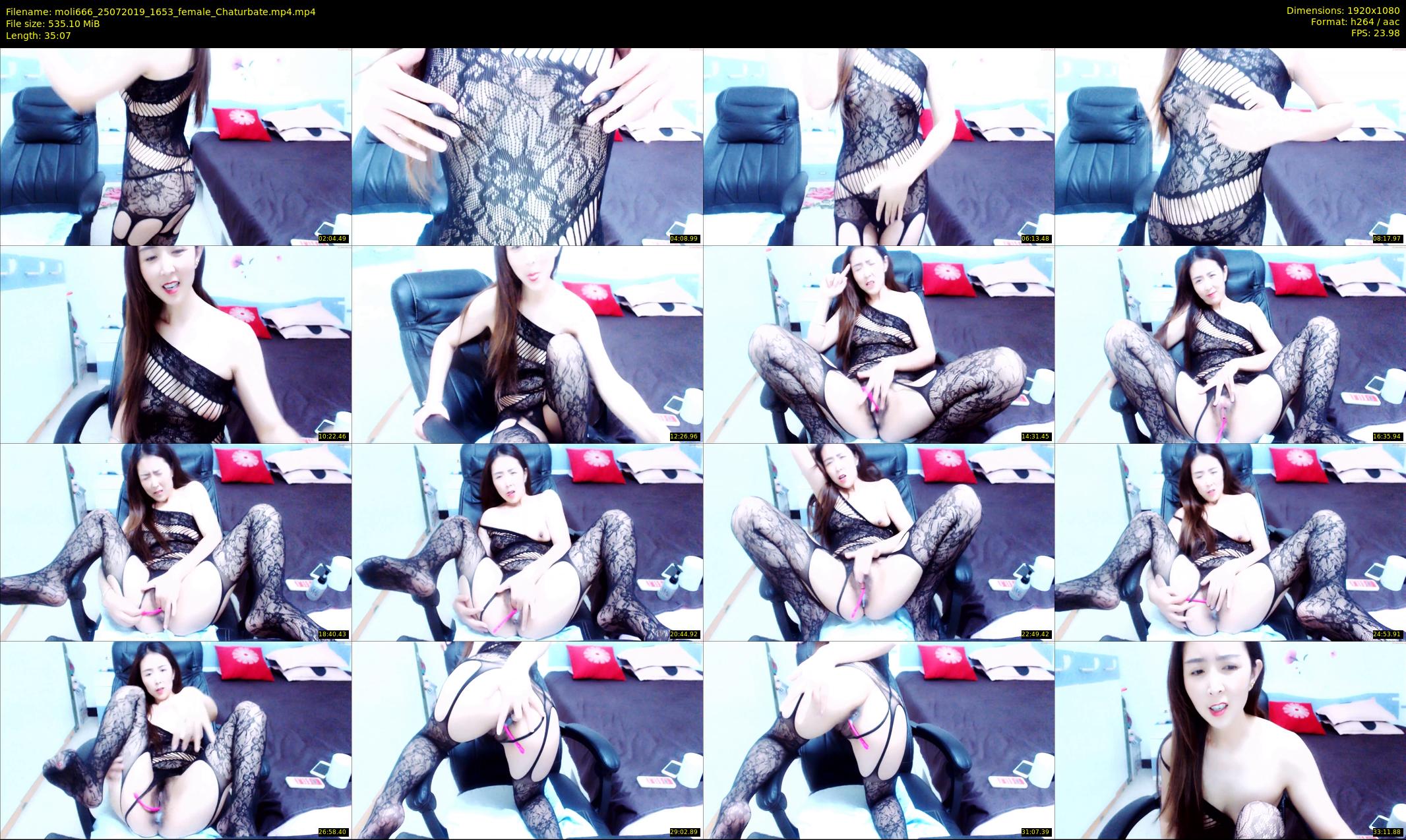 moli666 — 36 minute Chaturbate female cam show recording, 1080p, Jul 25, 2019
