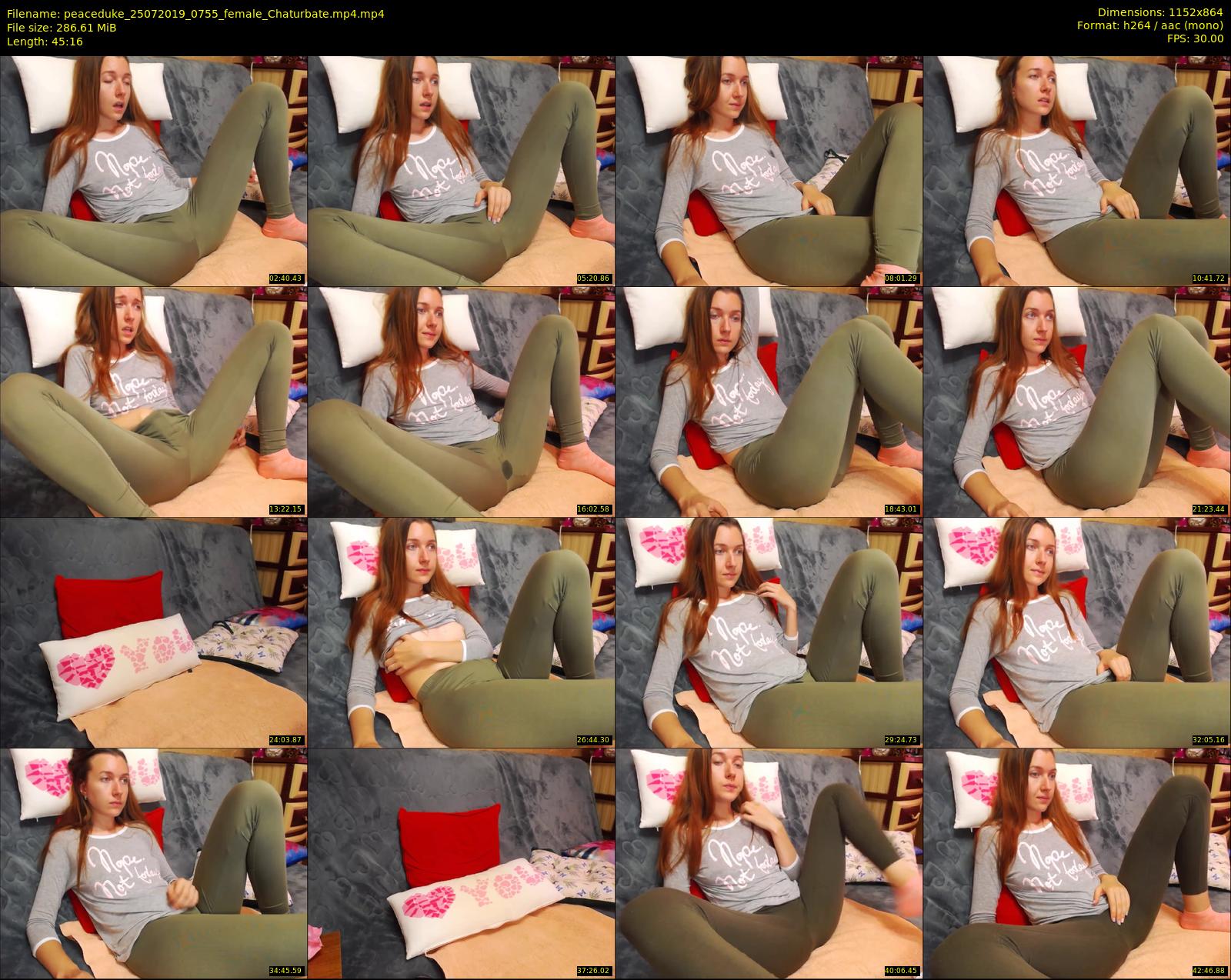 peaceduke — 46 minute Chaturbate female cam show recording, 720p, Jul 25, 2019