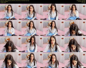sophia_alejandra — 6 minute Chaturbate female cam show recording, 720p, Jul 25, 2019