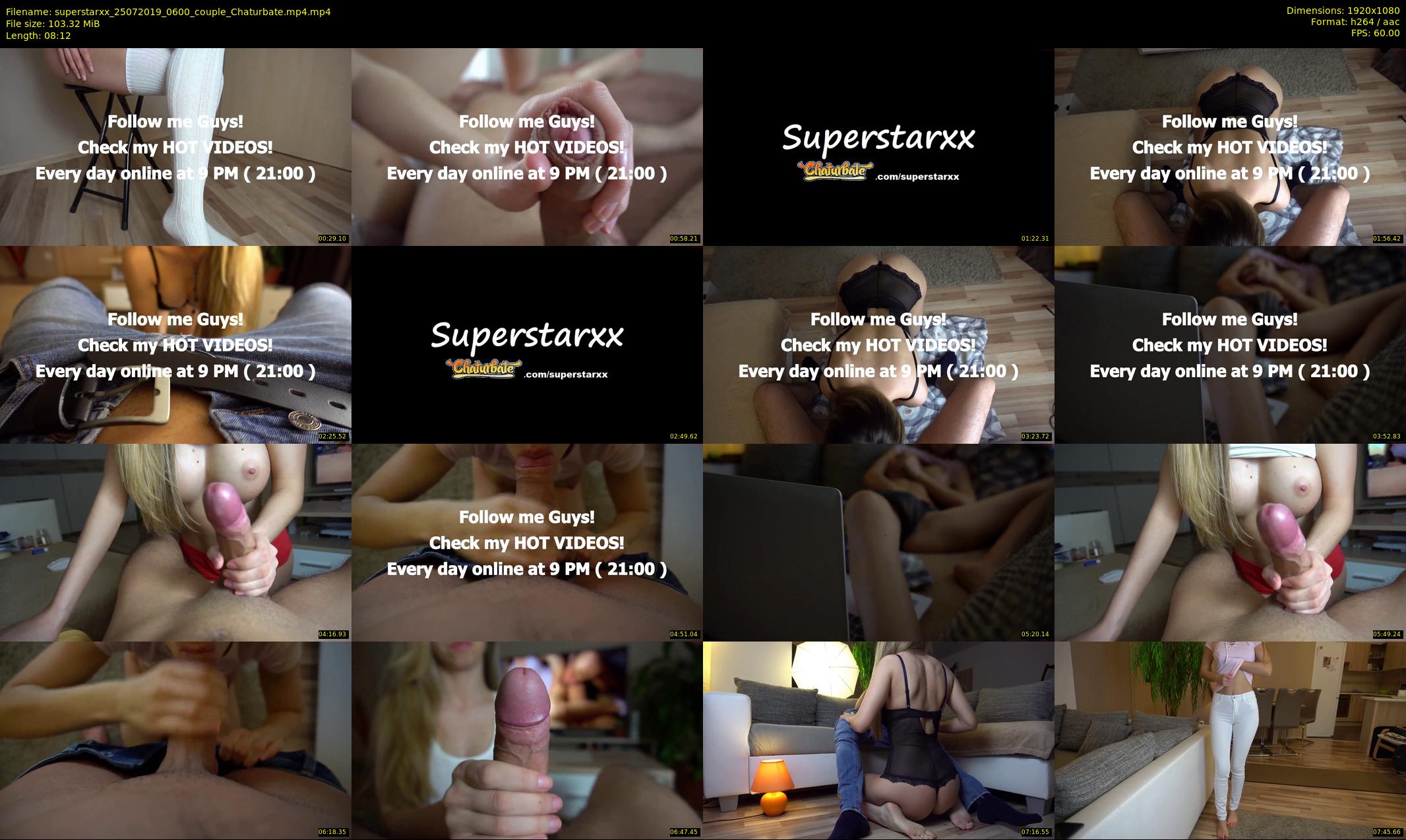 superstarxx — 9 minute Chaturbate female cam show recording, 1080p, Jul 25, 2019