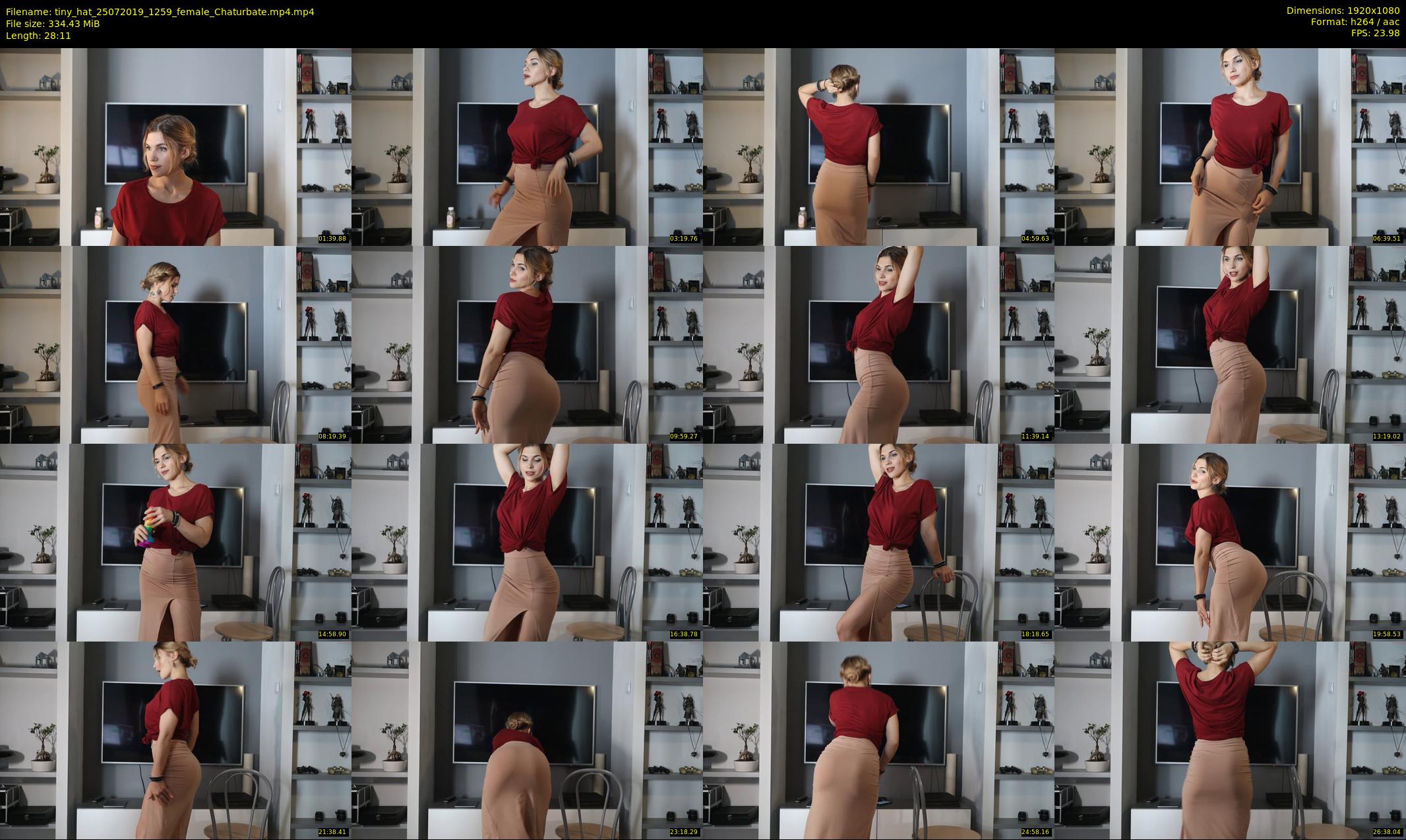 tiny_hat — 29 minute Chaturbate female cam show recording, 1080p, Jul 25, 2019