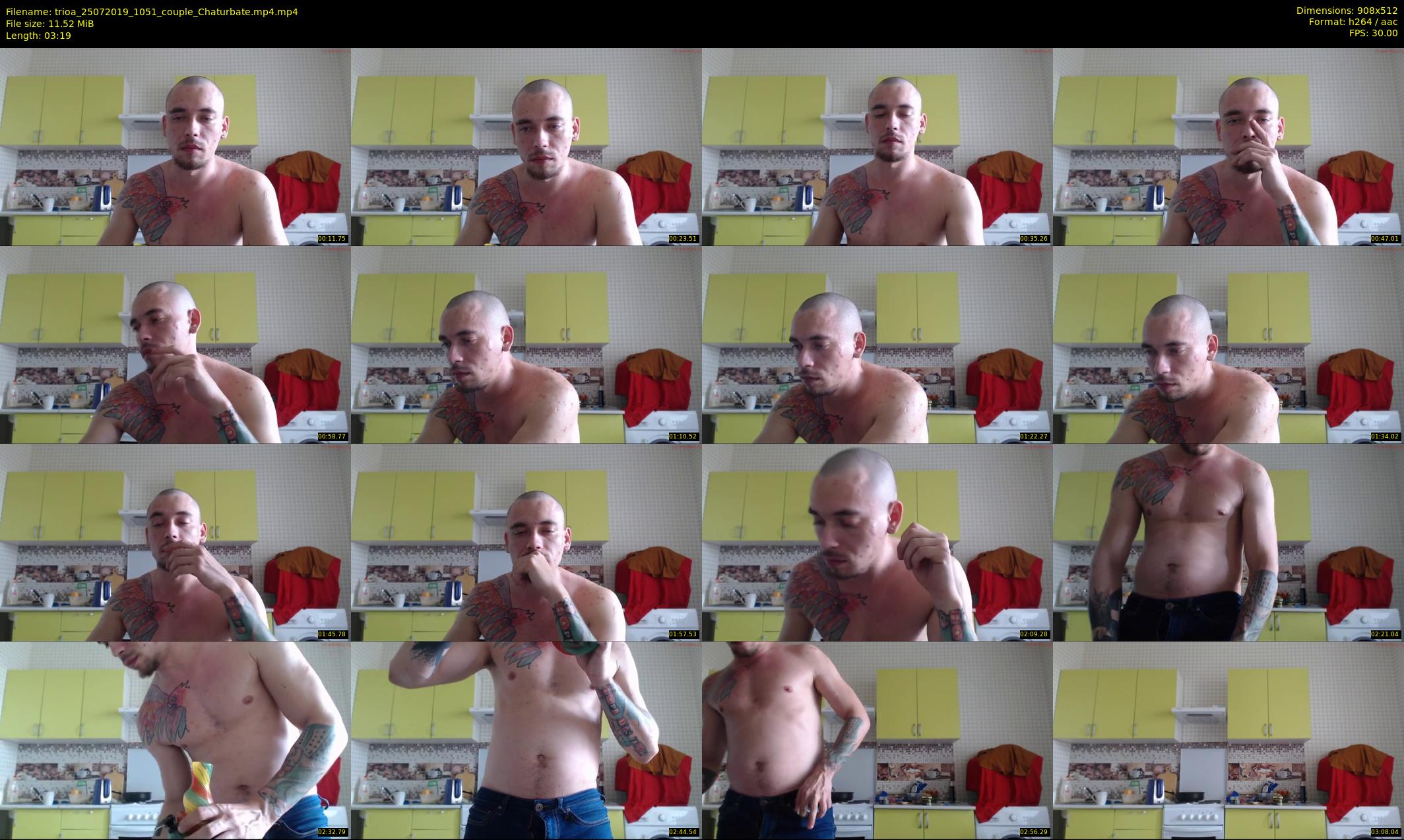 trioa — 4 minute Chaturbate couple cam show recording, 480p, Jul 25, 2019