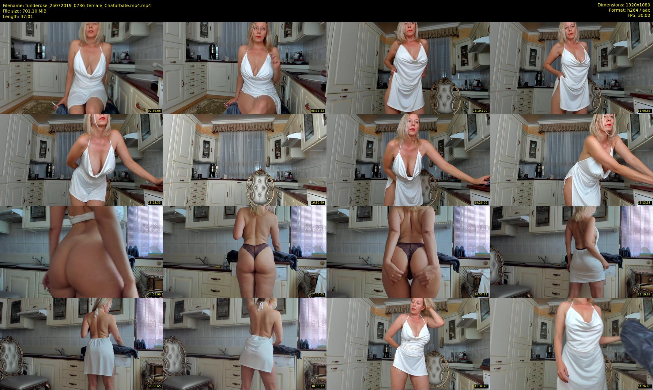 tunderose — 48 minute Chaturbate female cam show recording, 1080p, Jul 25, 2019