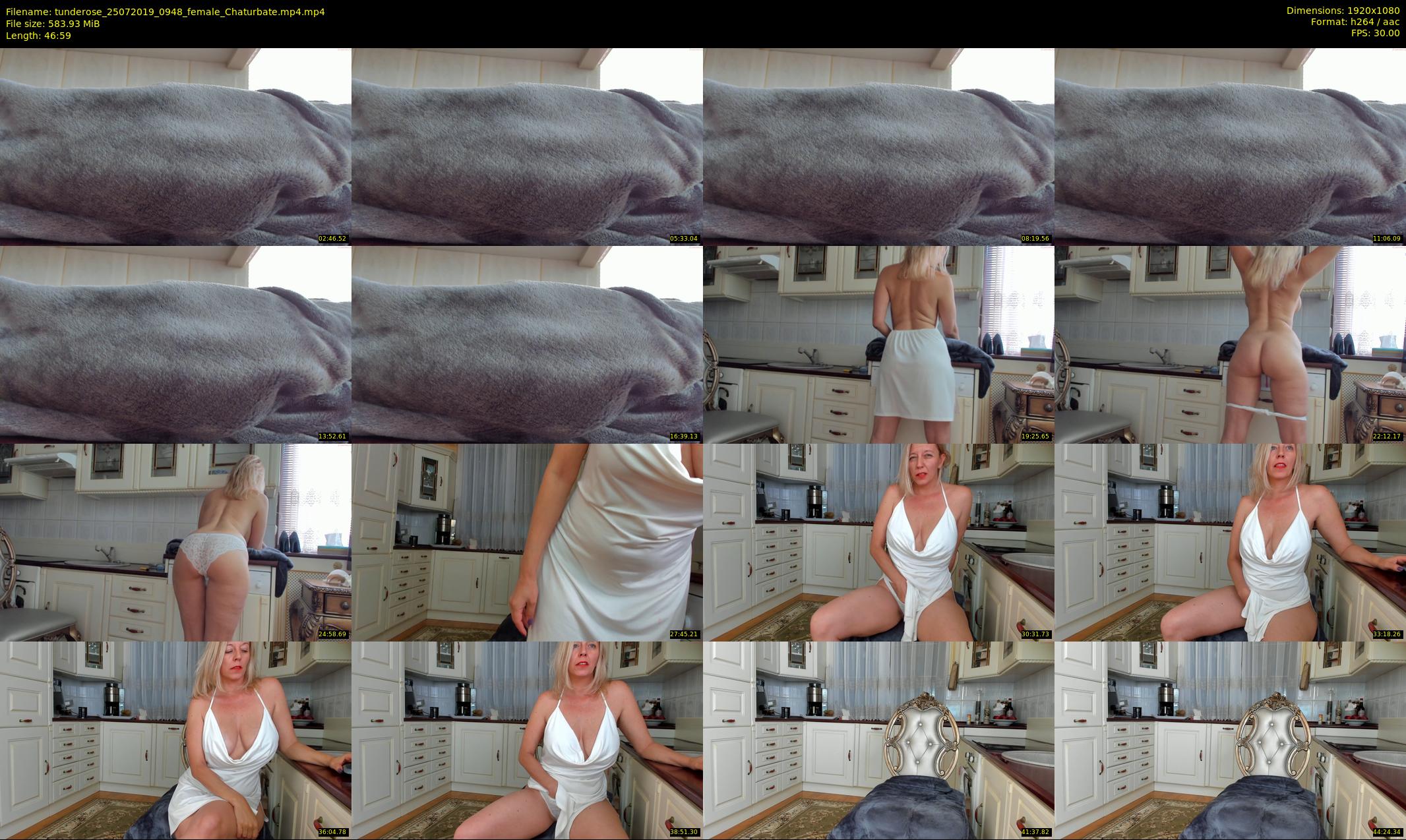 tunderose — 47 minute Chaturbate female cam show recording, 1080p, Jul 25, 2019