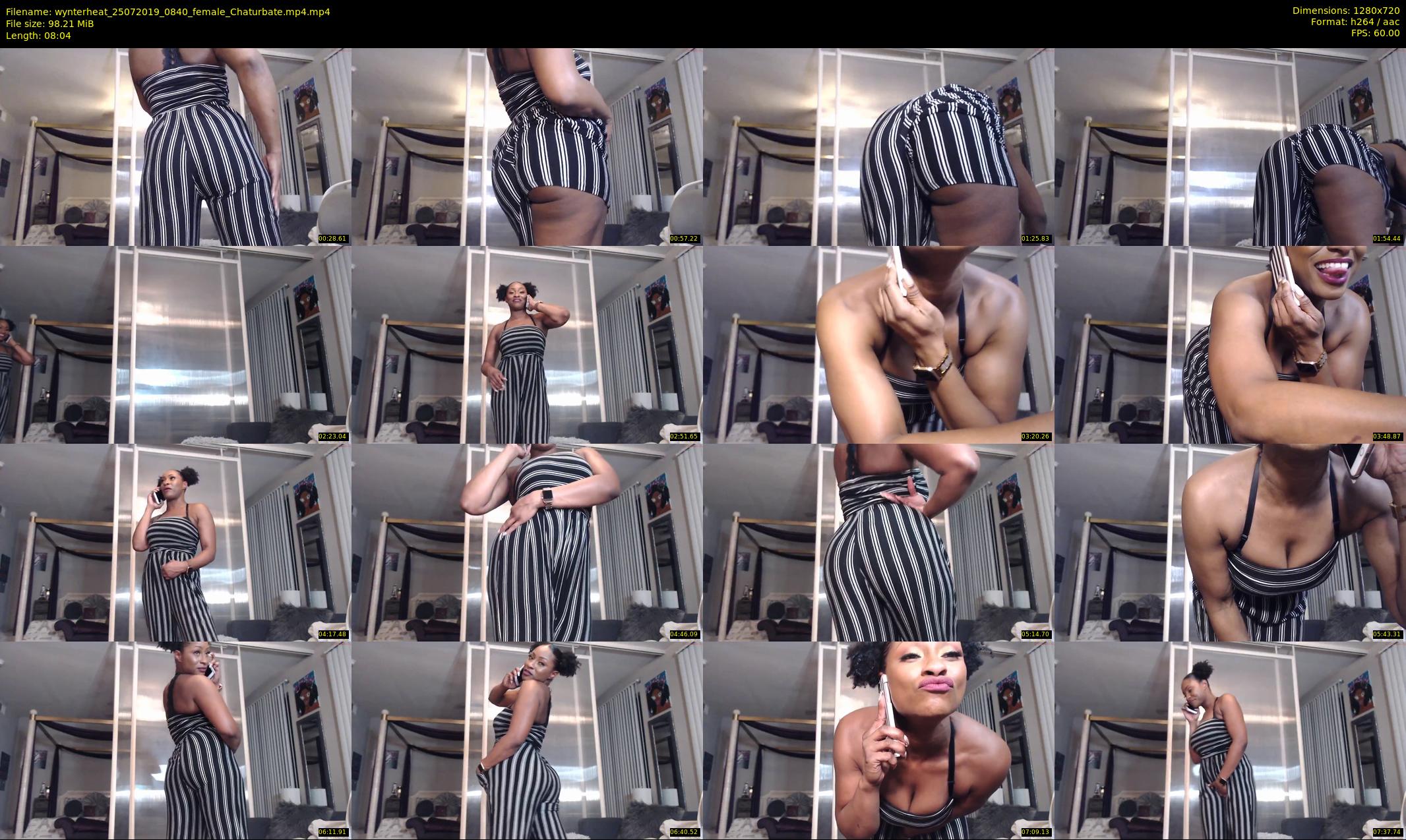 wynterheat — 9 minute Chaturbate female cam show recording, 720p, Jul 25, 2019
