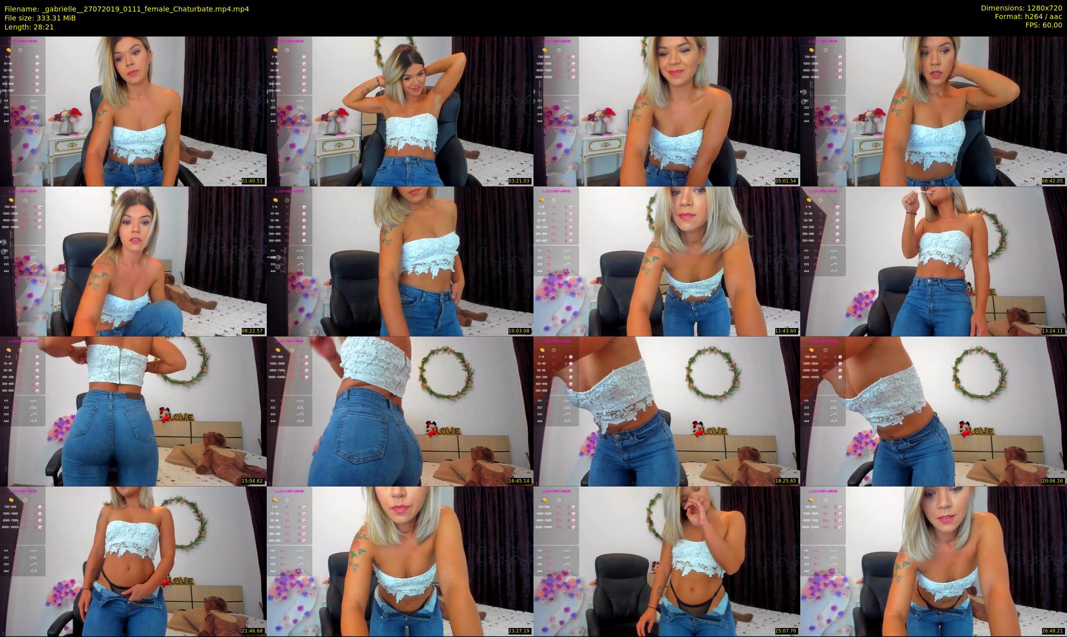_gabrielle_ — 29 minute Chaturbate female cam show recording, 720p, Jul 27, 2019