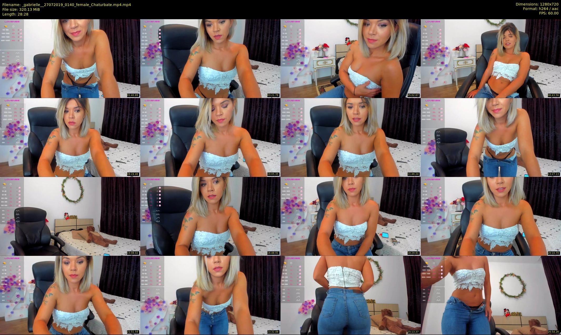 _gabrielle_ — 29 minute Chaturbate female cam show recording, 720p, Jul 27, 2019