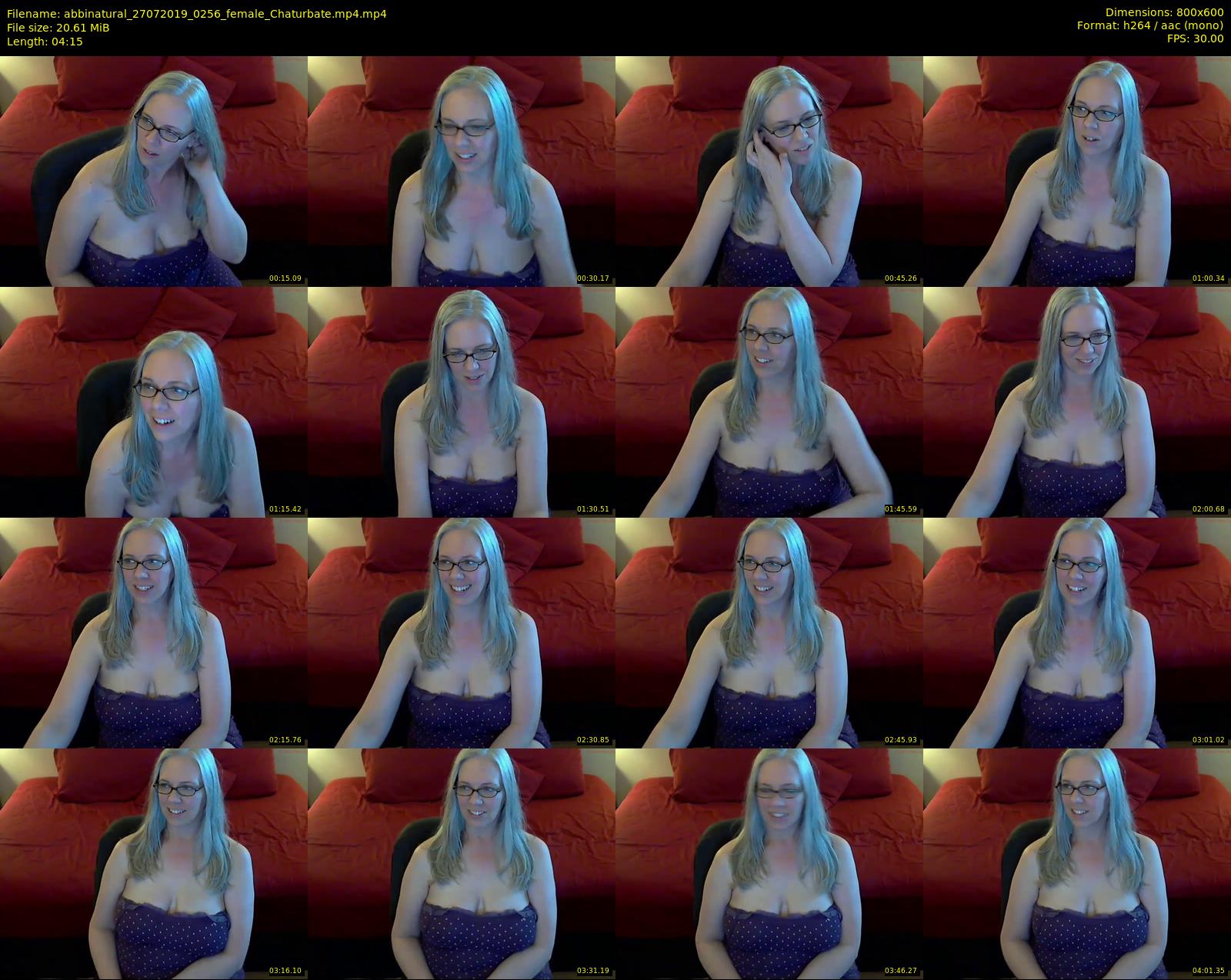 abbinatural — 5 minute Chaturbate female cam show recording, 480p, Jul 27, 2019