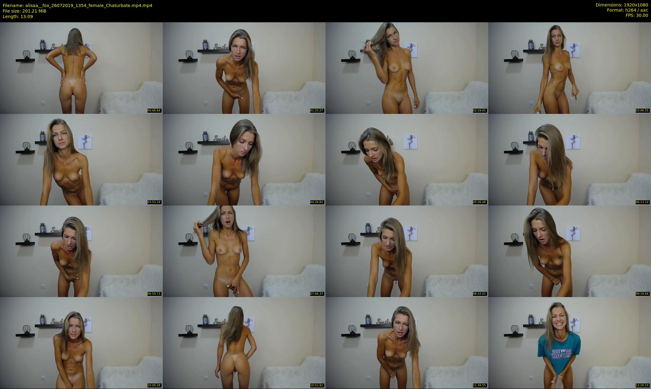 alisaa__fox — 14 minute Chaturbate female cam show recording, 1080p, Jul 26, 2019
