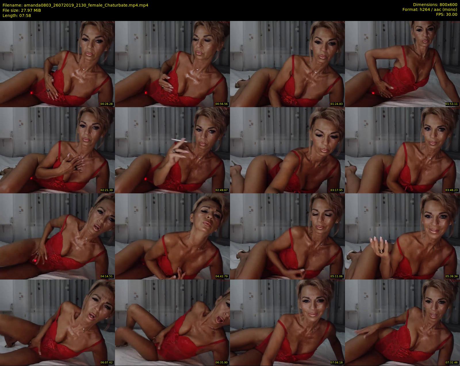 amanda0803 — 8 minute Chaturbate female cam show recording, 480p, Jul 26, 2019