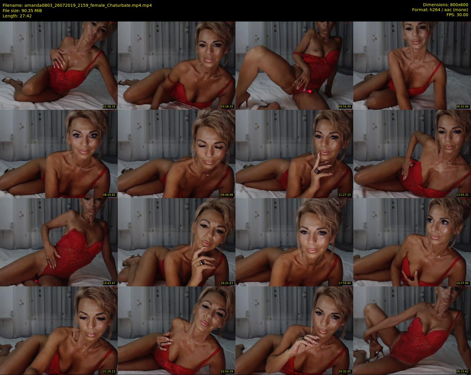 amanda0803 — 28 minute Chaturbate female cam show recording, 480p, Jul 26, 2019