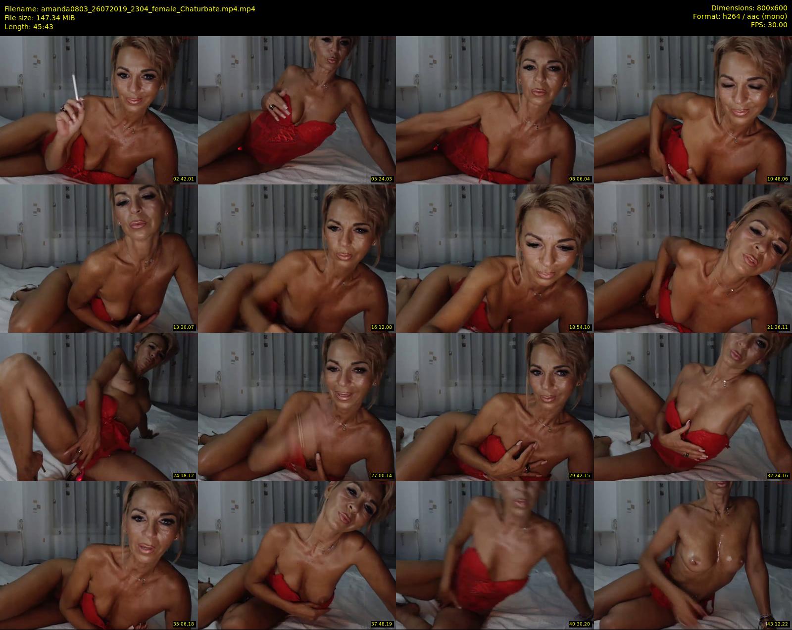 amanda0803 — 46 minute Chaturbate female cam show recording, 480p, Jul 26, 2019