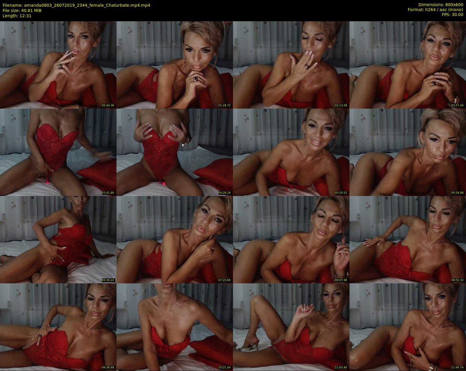 amanda0803 — 13 minute Chaturbate female cam show recording, 480p, Jul 26, 2019