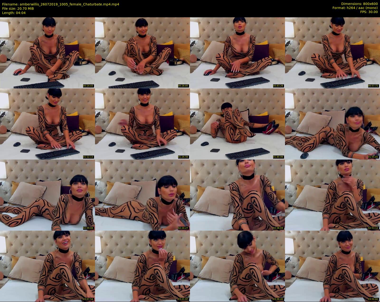 amberwillis — 5 minute Chaturbate female cam show recording, 480p, Jul 26, 2019