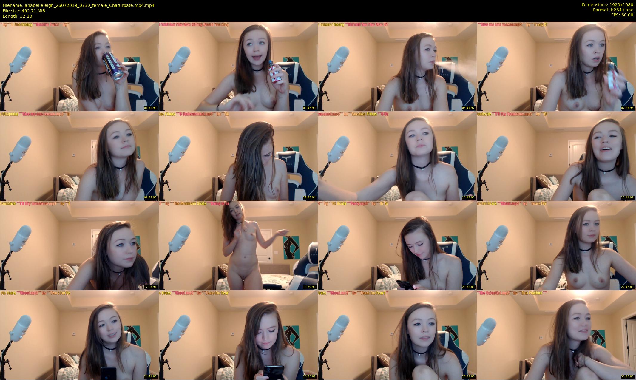 anabelleleigh — 33 minute Chaturbate female cam show recording, 1080p, Jul 26, 2019