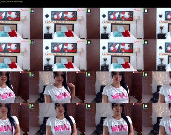 anielli69 — 16 minute Chaturbate female cam show recording, 720p, Jul 26, 2019