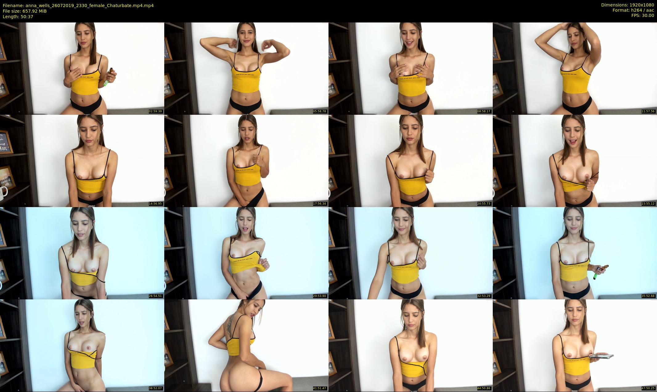 anna_wells — 51 minute Chaturbate female cam show recording, 1080p, Jul 26, 2019