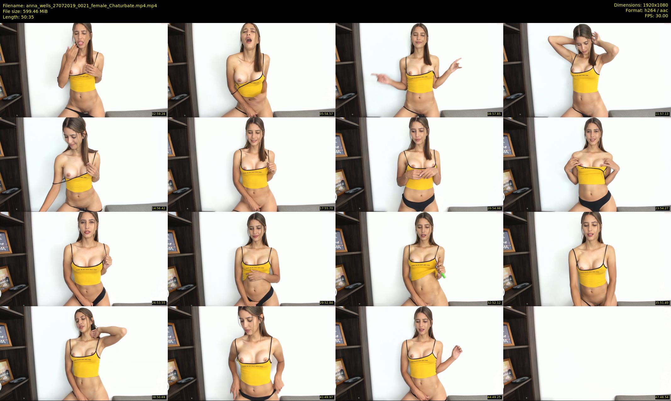 anna_wells — 51 minute Chaturbate female cam show recording, 1080p, Jul 27, 2019