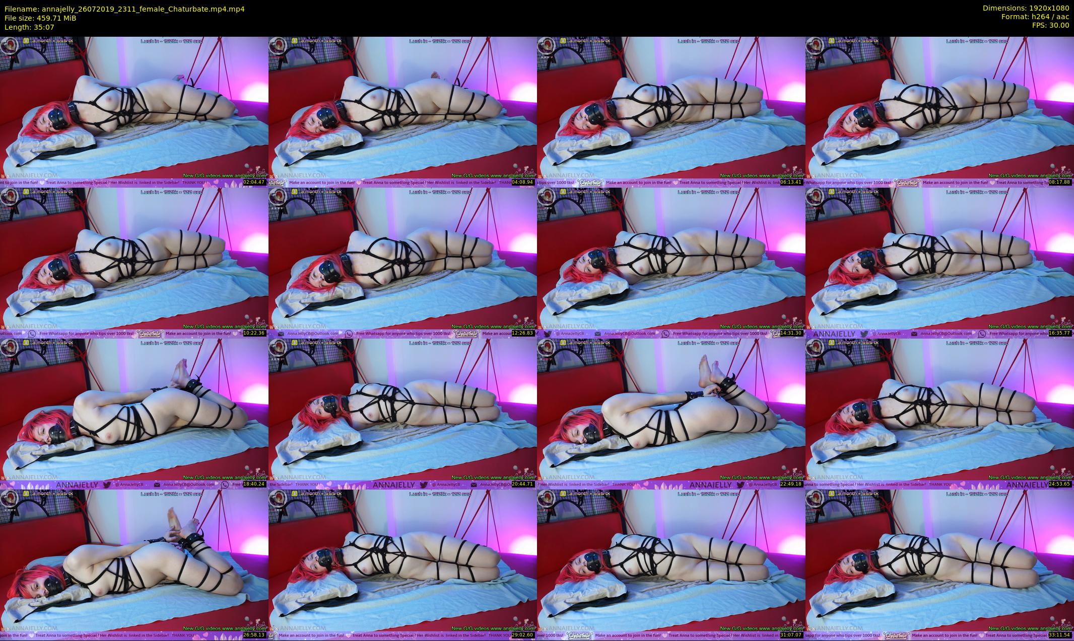 annajelly — 36 minute Chaturbate couple cam show recording, 1080p, Jul 26, 2019
