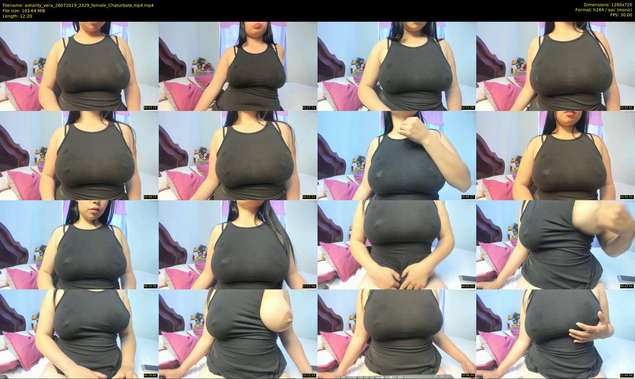 ashanty_vera — 13 minute Chaturbate couple cam show recording, 720p, Jul 26, 2019