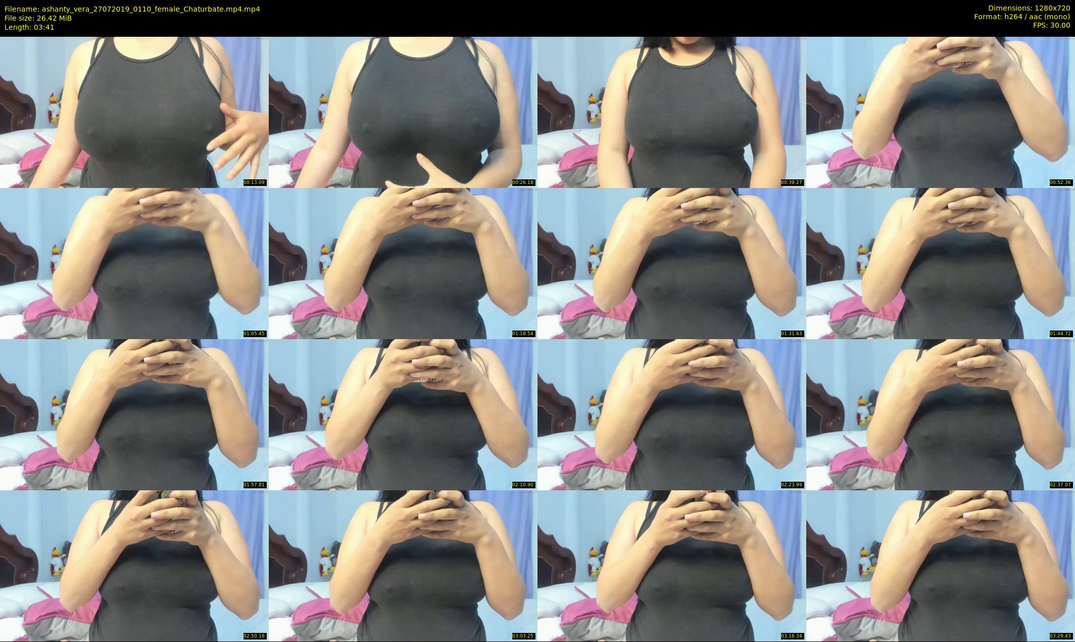 ashanty_vera — 4 minute Chaturbate couple cam show recording, 720p, Jul 27, 2019